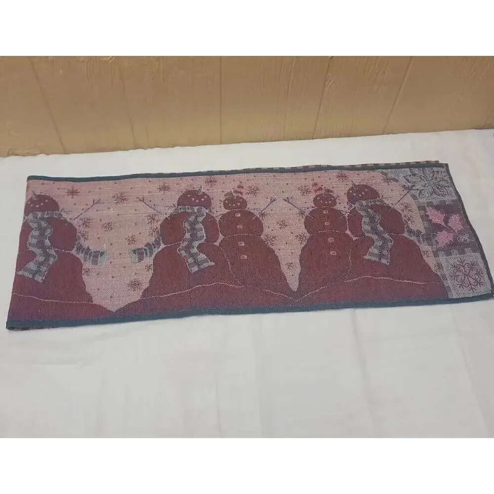 Christmas Snowman Table Runner 70